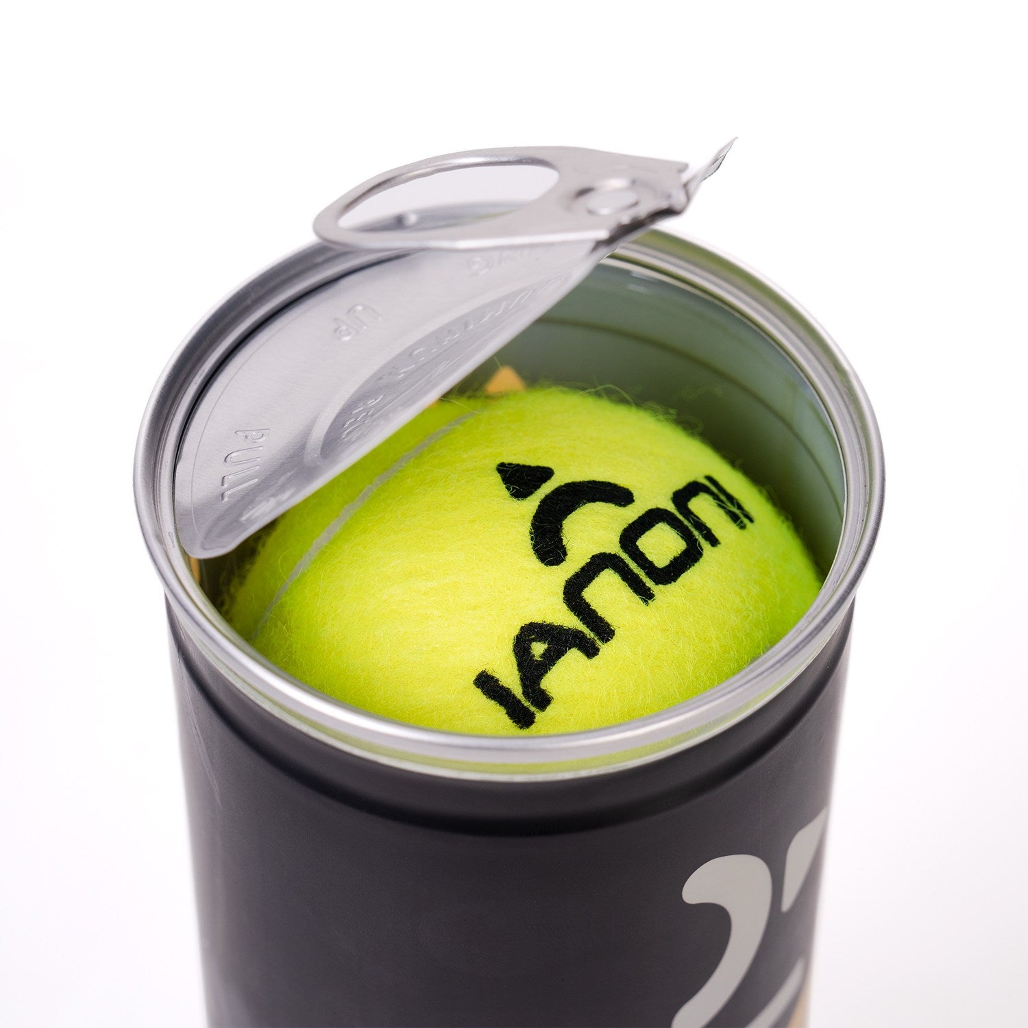 Durable 57% wool blend Halcyos IANONI Pro padel balls closeup