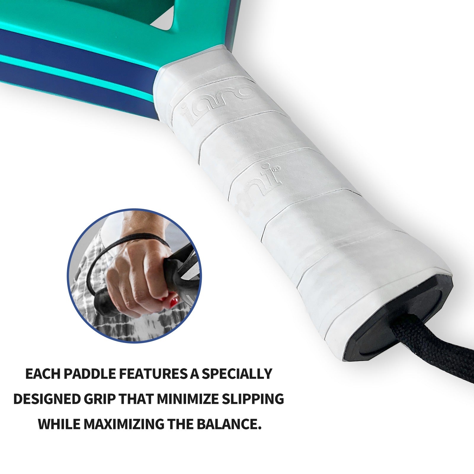 Lightweight design of Halcyos IANONI carbon paddle