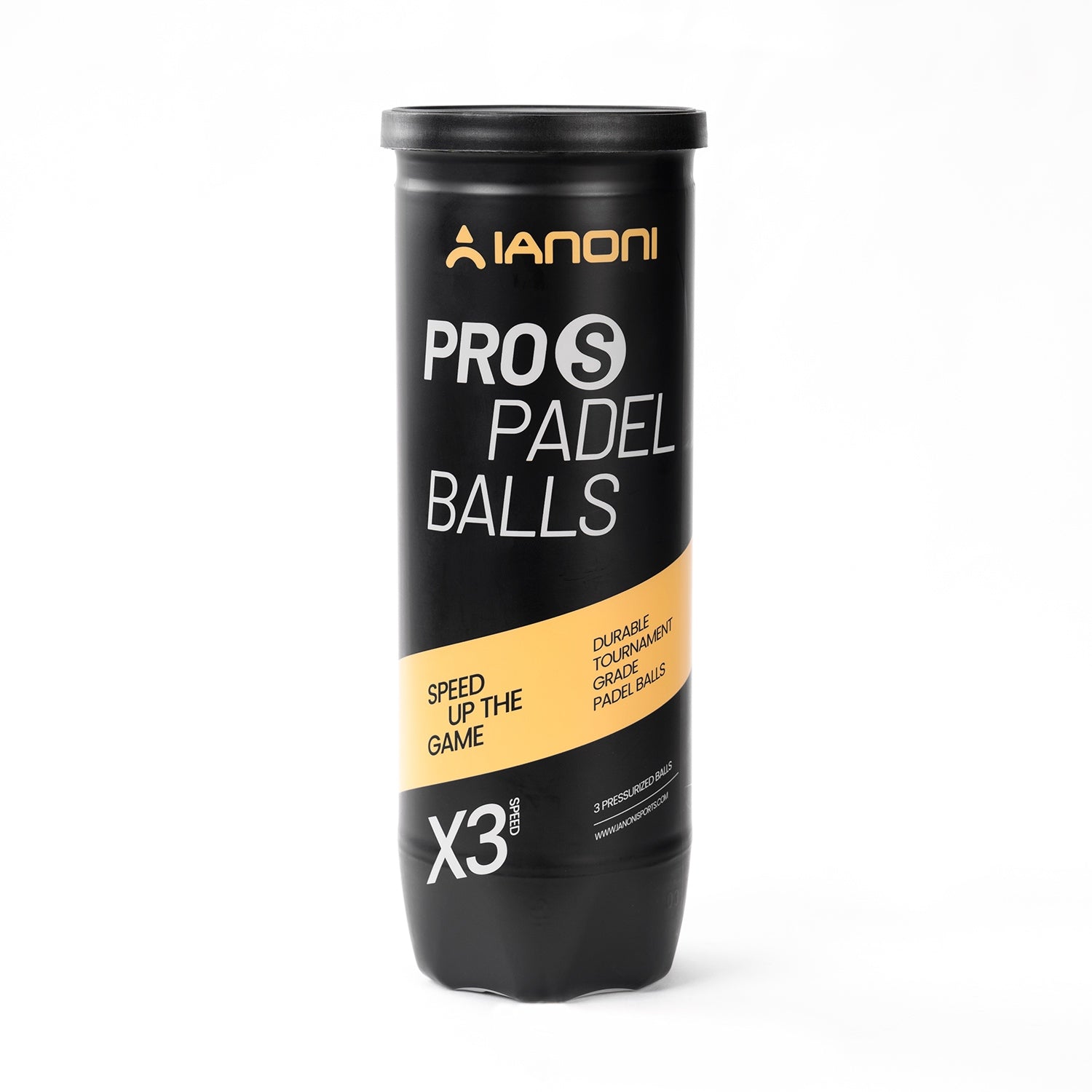Halcyos IANONI Pro padel balls 57% wool pressurized can in Doha Qatar