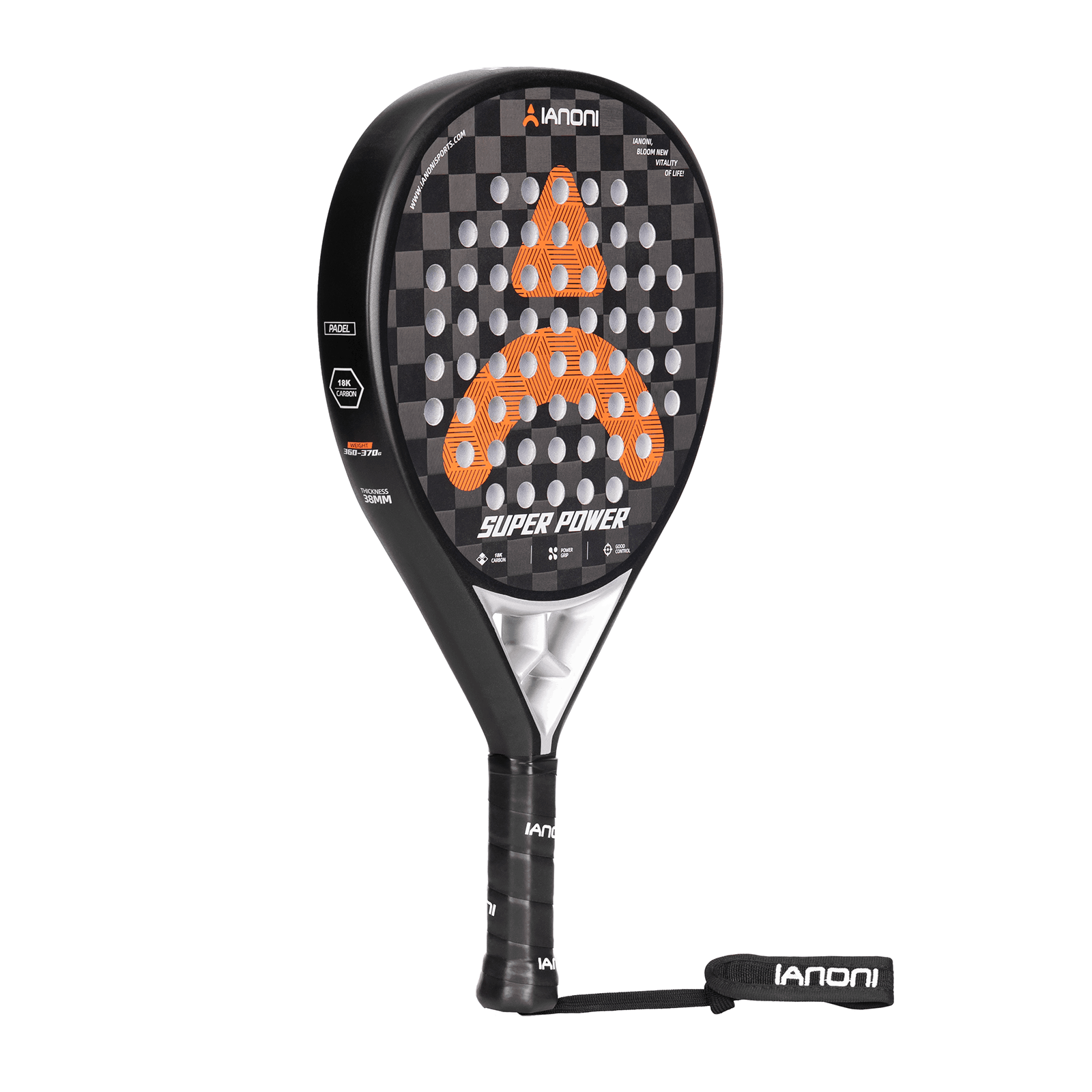 Premium quality Halcyos Super Power 18K carbon fiber padel racket Qatar