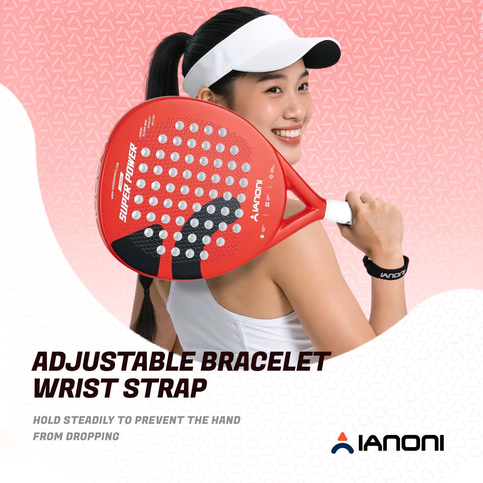 IANONI Super Power Red padel racket in Qatar