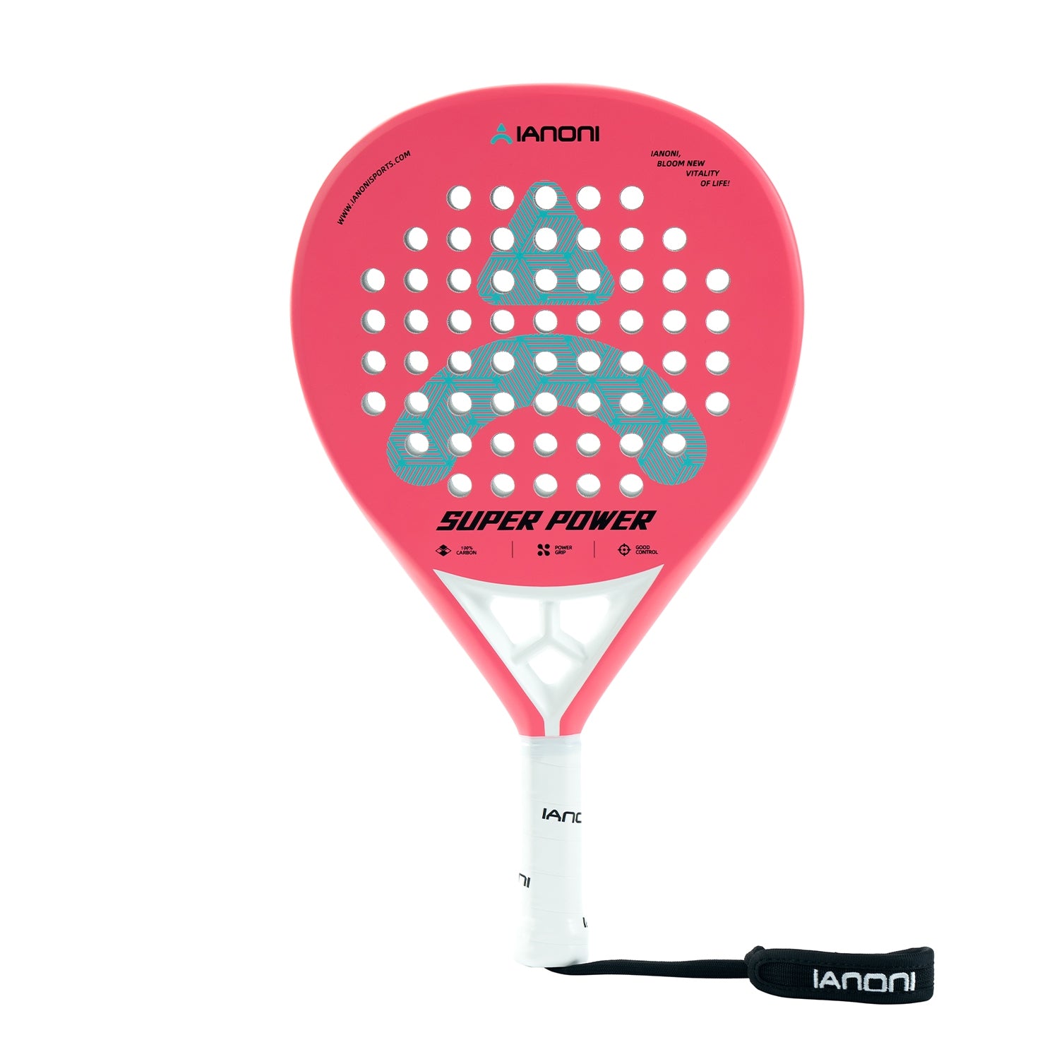 IANONI Super Power padel racket technical dimensions and specifications