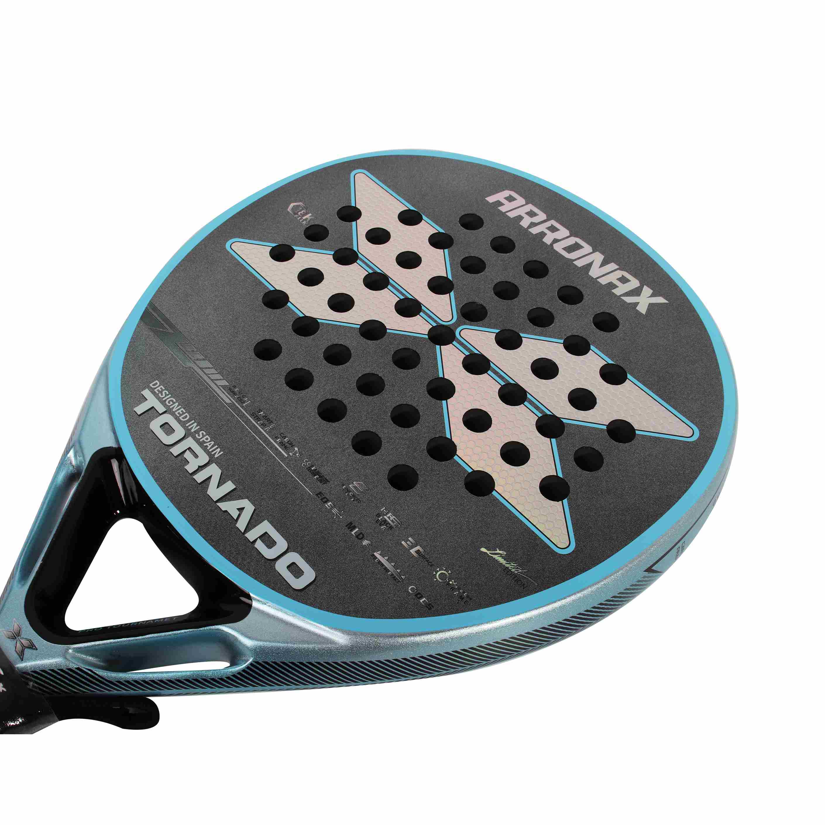 Affordable padel racket combo offer in Doha HALCYOS Pro Pack