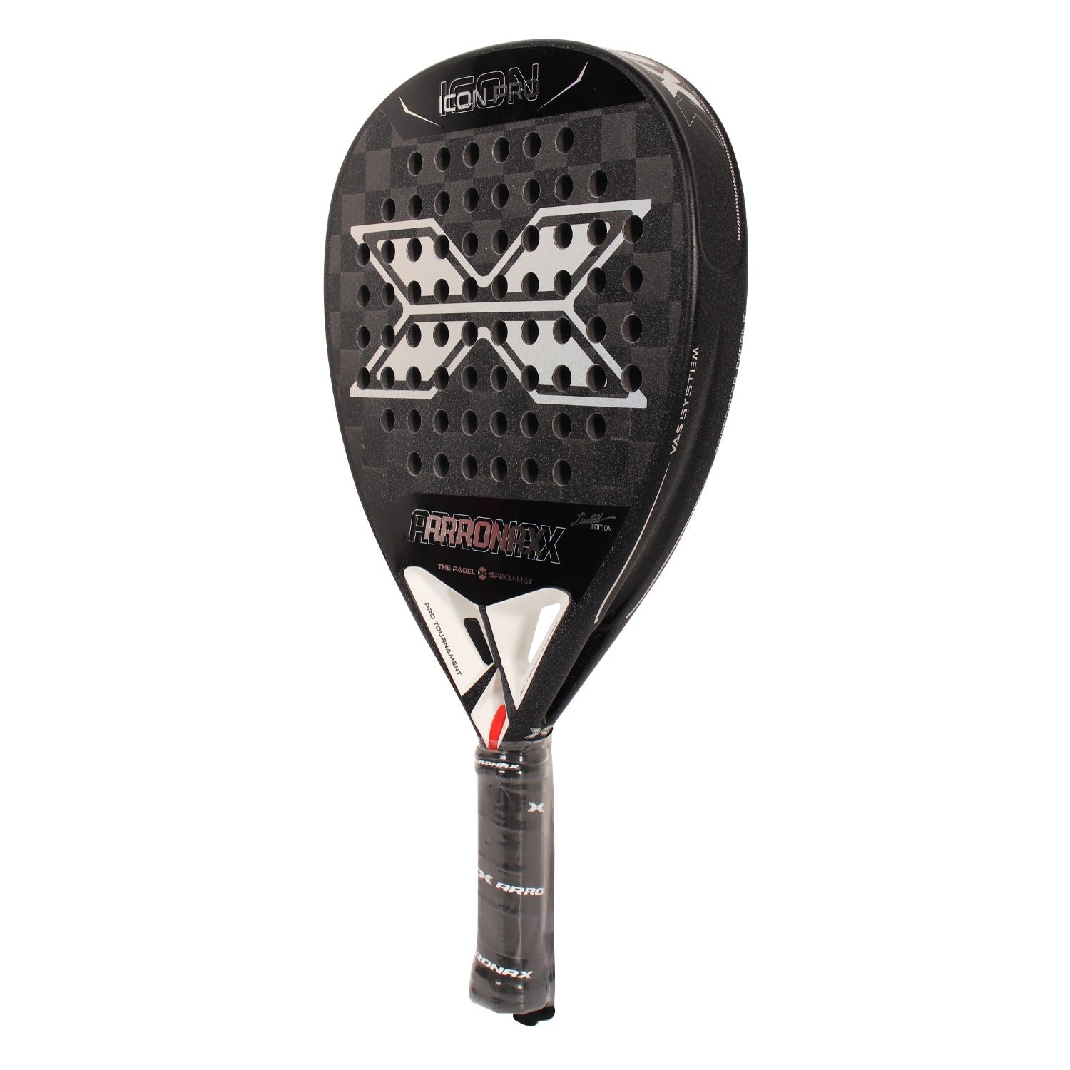 Arronax Icon diamond shape padel racket designed for powerful play