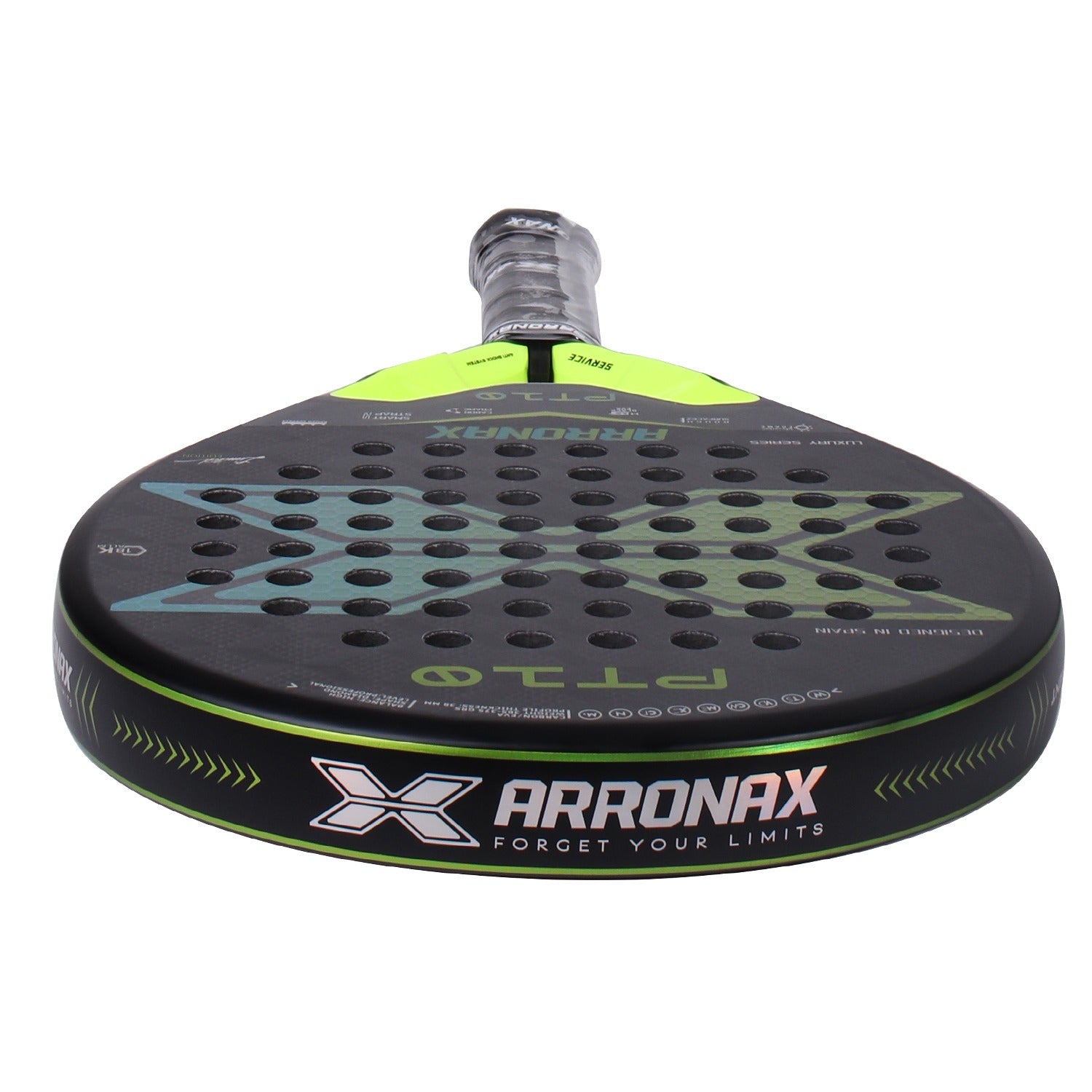 arronax pt10 full carbon padel racket halcyos
