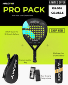 Competitive padel racket Halcyos Force Pro designed for advanced play