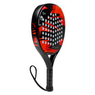 Durable carbon fiber frame of Halcyos IANONI professional beach tennis racket