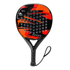Anti-slip ergonomic handle grip of Halcyos IANONI professional beach tennis paddle