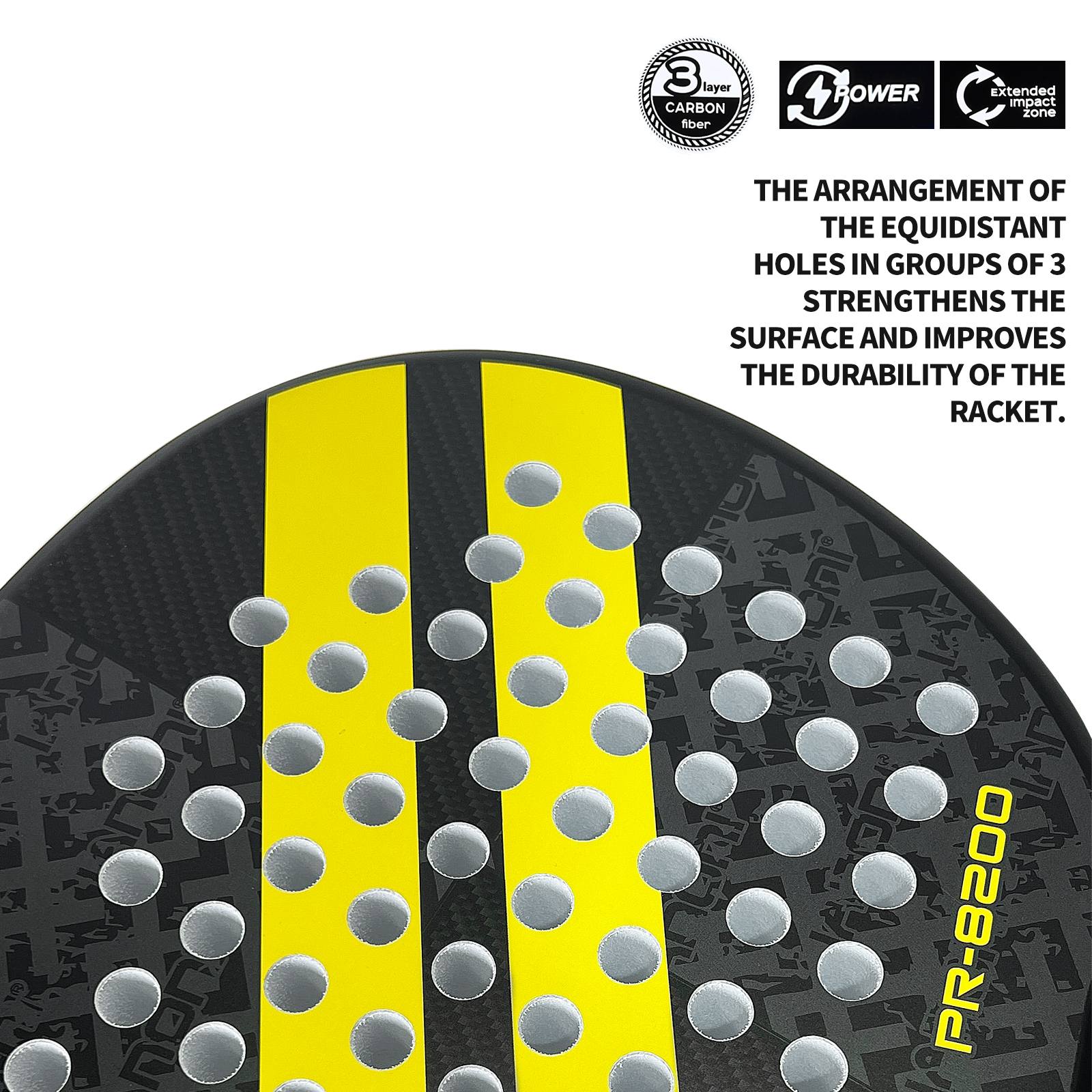 Sweat-wicking anti-slip grip of Halcyos IANONI Carbon Pro padel racket