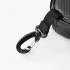 Player carrying Halcyos IANONI premium leather padel bag in style