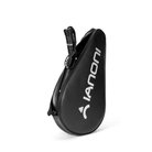 Back side of Halcyos premium leather padel racket case stylish design