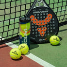 Halcyos IANONI Pro padel balls pressurized can side view premium durability in Qatar
