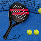 Ergonomic handle and grip of Halcyos IANONI Super Power padel racket