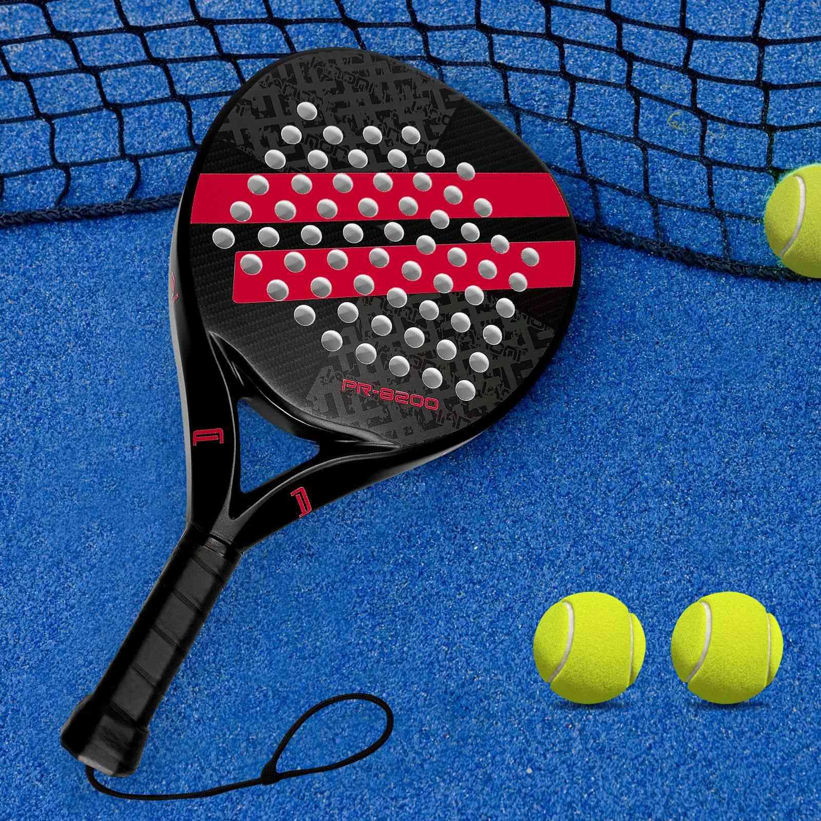 Ergonomic handle and grip of Halcyos IANONI Super Power padel racket