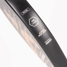 Lightweight teardrop-shaped Halcyos IANONI Super Power racket design