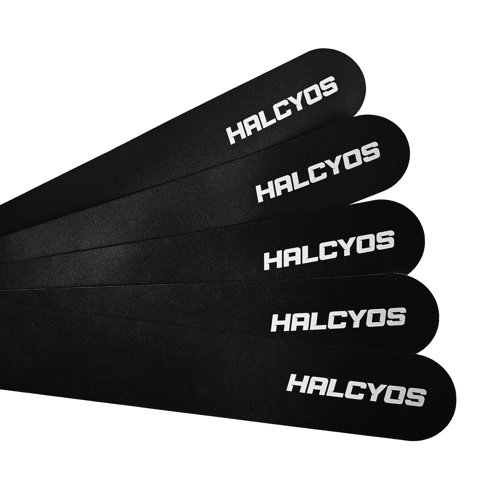 HALCYOS 3PCS padel racket protector tape Qatar black