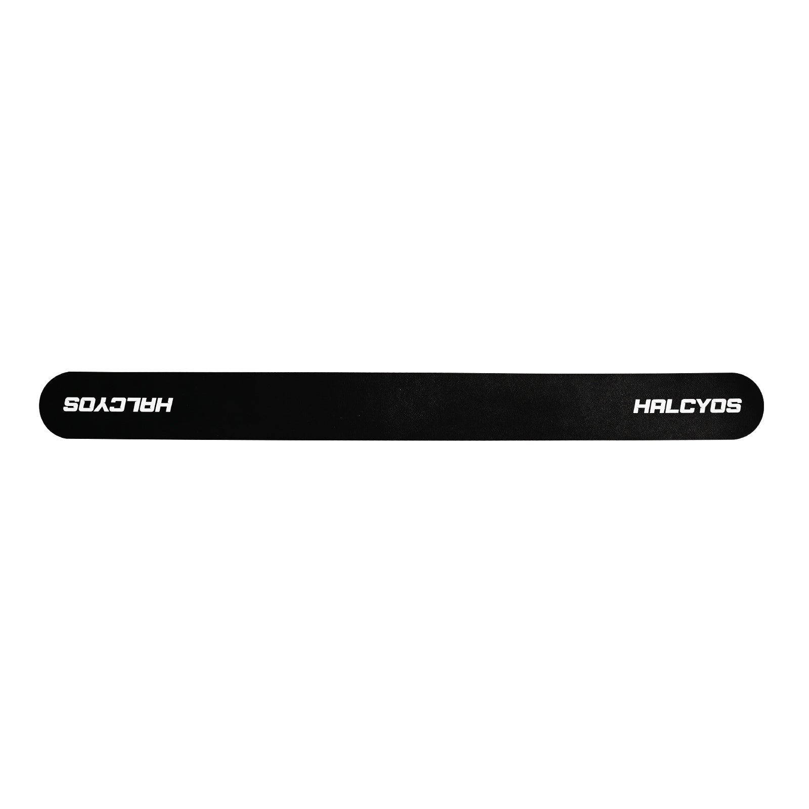 HALCYOS black racket edge guard for padel rackets