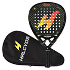 Side profile HALCYOS Storm Breaker padel racket