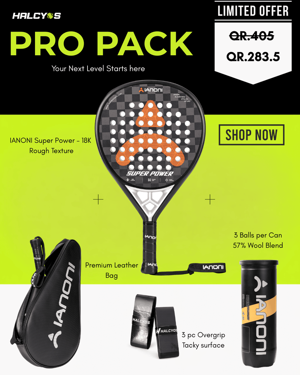Halcyos Pro Power Pack Red Edition Qatar | High Power Padel Racket ...
