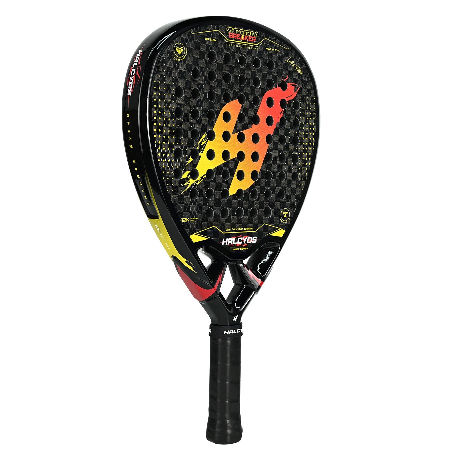 Close-up of HALCYOS Storm Breaker carbon face