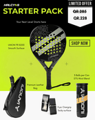 Halcyos Storm X power padel racket built for attacking players