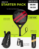 Halcyos Titan Control padel racket designed for balance and precision