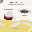 Lightweight transparent HALCYOS racket protection tape