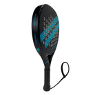 Red teardrop shape padel racket with EVA memory core for control and comfort