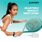 IANONI Super Power red racket 360 to 370 grams with balanced feel