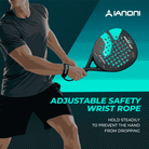 3D textured surface for enhanced spin and grip on shots